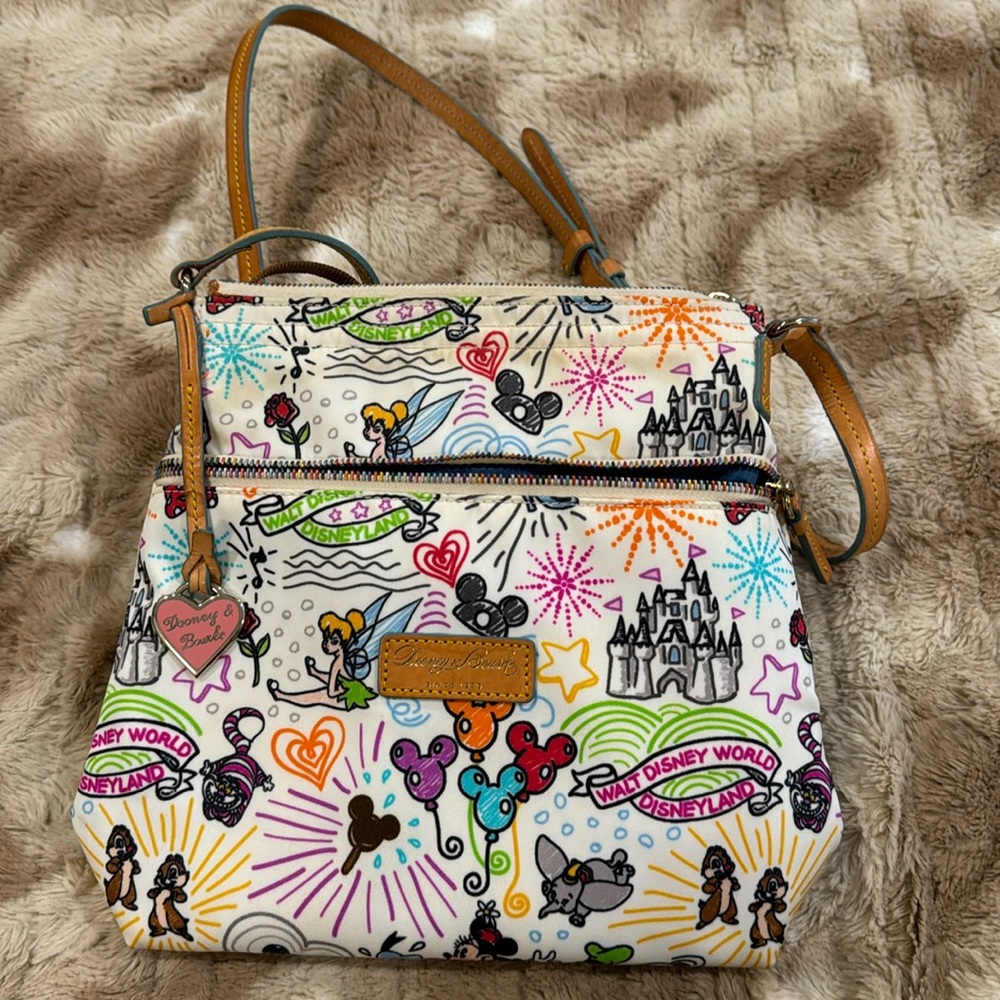 Disney Dooney & Bourke sketch crossbody